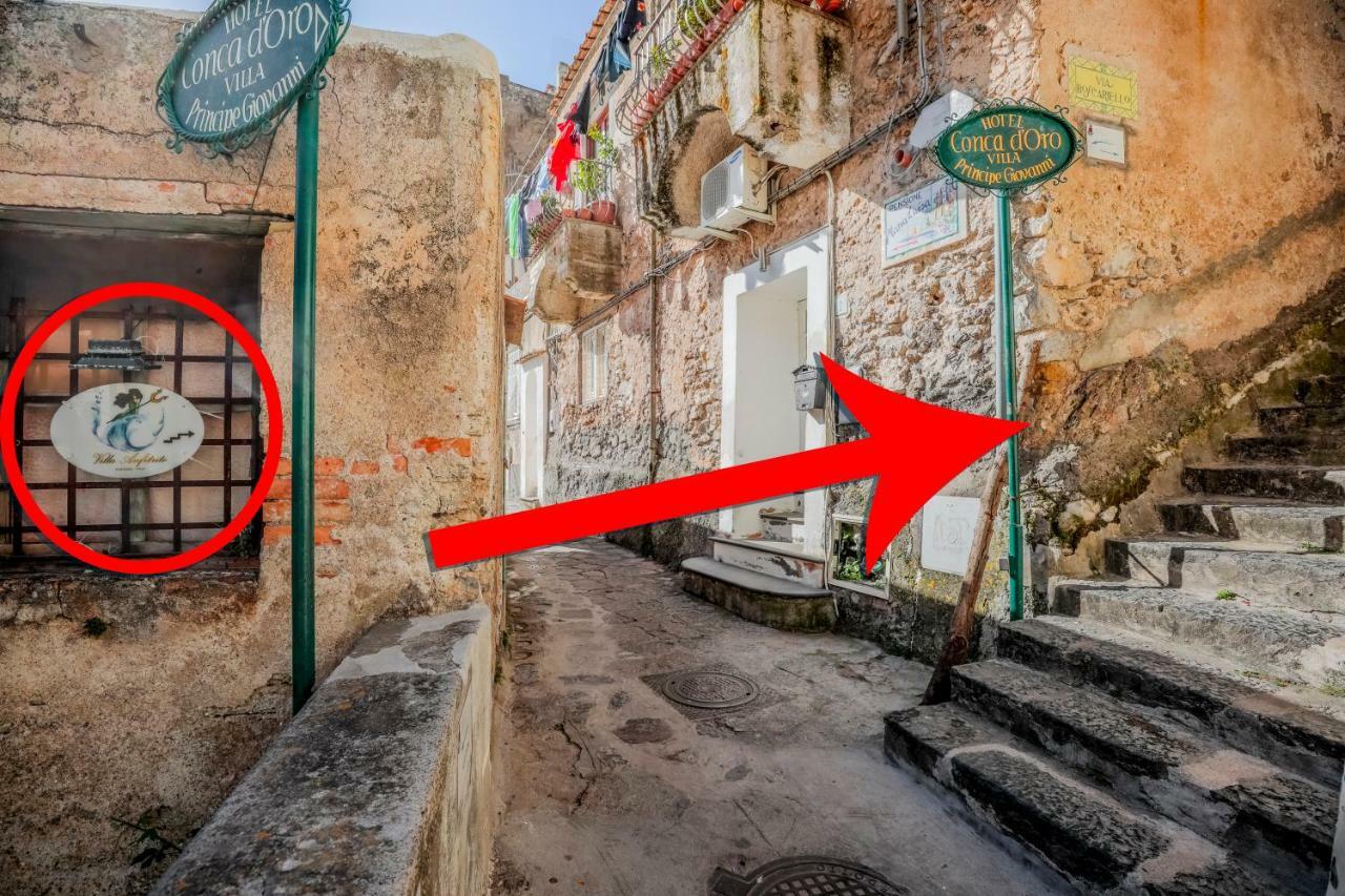 Villa Anfitrite Positano Buitenkant foto