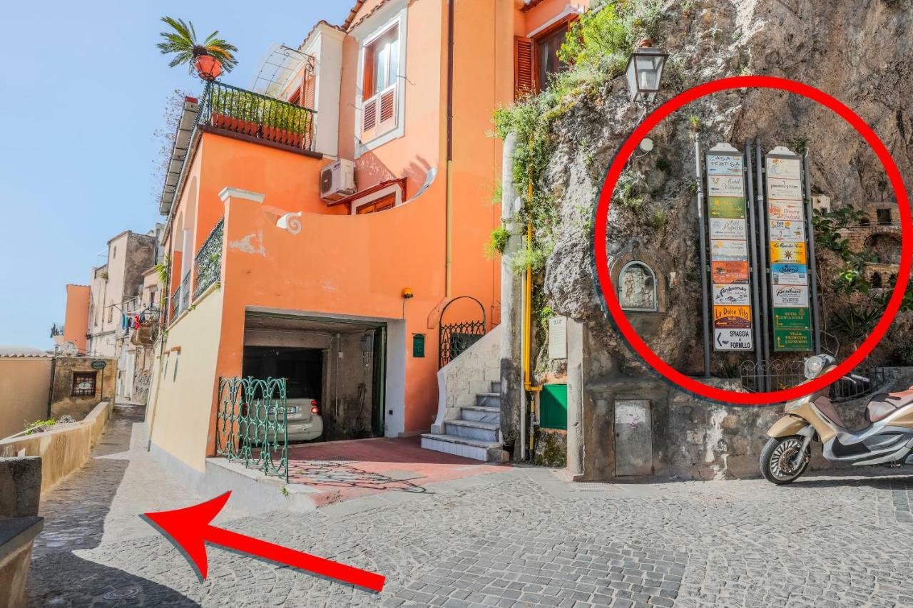 Villa Anfitrite Positano Buitenkant foto
